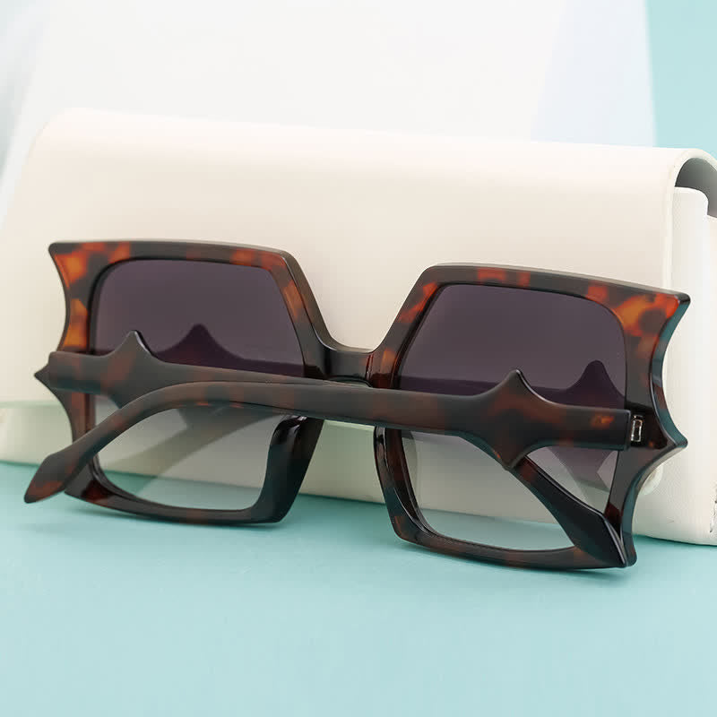 Spykay™ SG60986 Halloween Funny Oversized Square Frame Batwing Shape Sunglasses