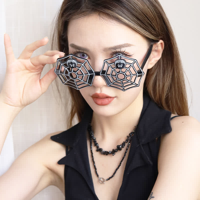 Spykay™ SG60989 Halloween Spider Bat Pumpkin Skull Bloodshot Sunglasses for Women Men