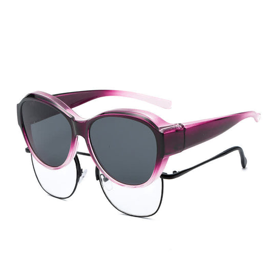 Spykay™ SG61036 Fit Over Glasses Butterfly Frame Polarized Sunglasses