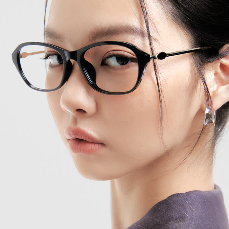 Spykay™ EG26706 Oval Frame Anti-blue Light Fashion Glasses