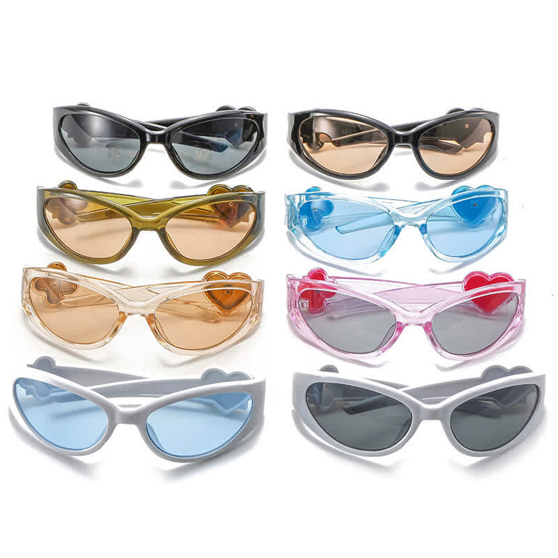 Spykay™ SG60889 Y2K Heart Retro-Vintage Sunglasses