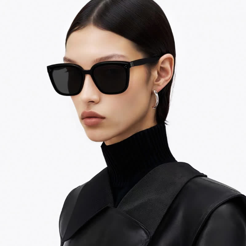 Spykay™ SG60779 Fashion Square Frame Sunglasses with Nylon Lenses