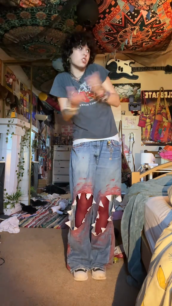 Unique Distressed Jeans