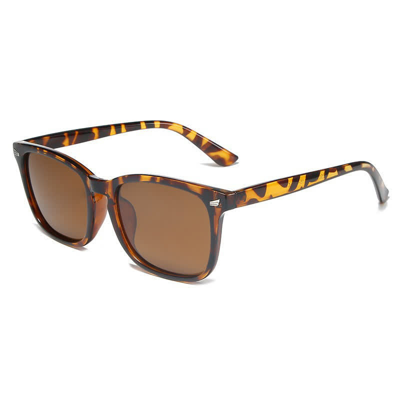 Spykay™ SG60973 Classic Lightweight Polarized Simple Square Frame Sunglasses