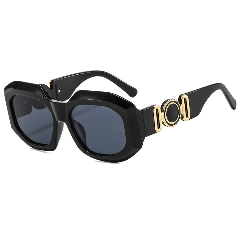 Spykay™ SG60947 Trendy Geometric Thick Frame Sunglasses