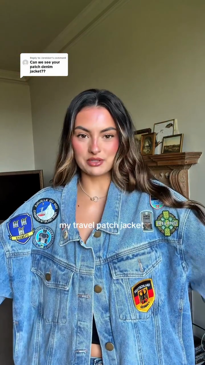 Vintage Patchwork Denim Jacket