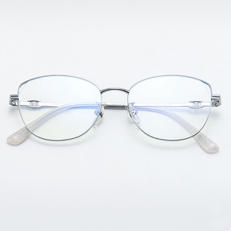 Spykay™ EG26802 Lightweight Cat-Eye Titanium Frame Anti-blue Light Glasses