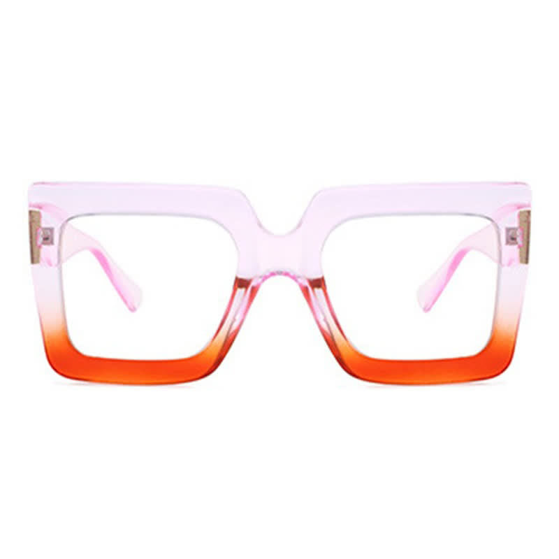 Spykay™ EG26812 Oversized Square Frame Anti-blue Light Glasses