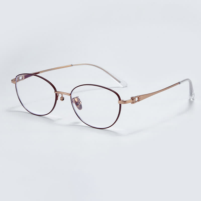 Spykay™ EG26722 Titanium Butterfly Frame Anti-blue Light Hipster Glasses