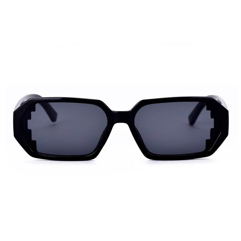 Spykay™ SG60689 Unisex Leopard Pattern Geometric Frame Sunglasses