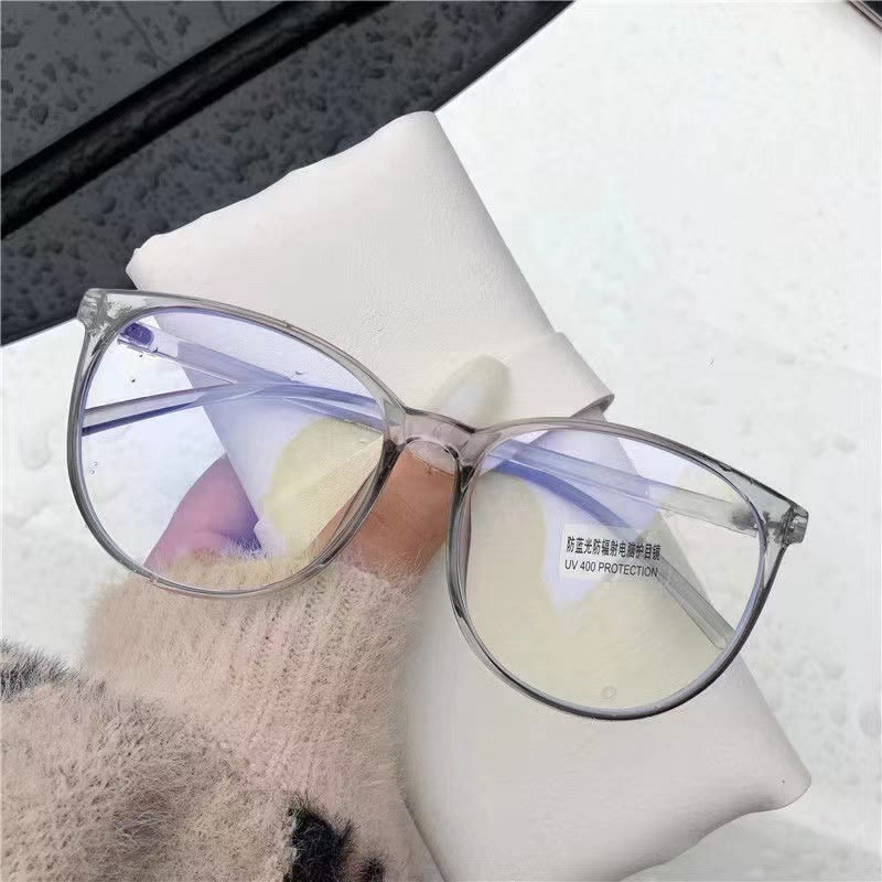 Spykay™ EG1016 Unisex Anti-Eyestrain Transparent Lens Glasses, For Computer, TV, Gaming, Smartphone Use