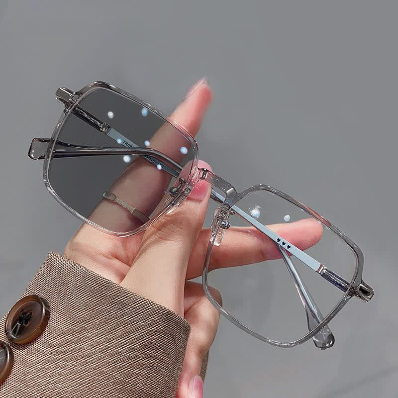 Spykay™ SG60934 Square Oversized Frame Hipster Photochromic Sunglasses