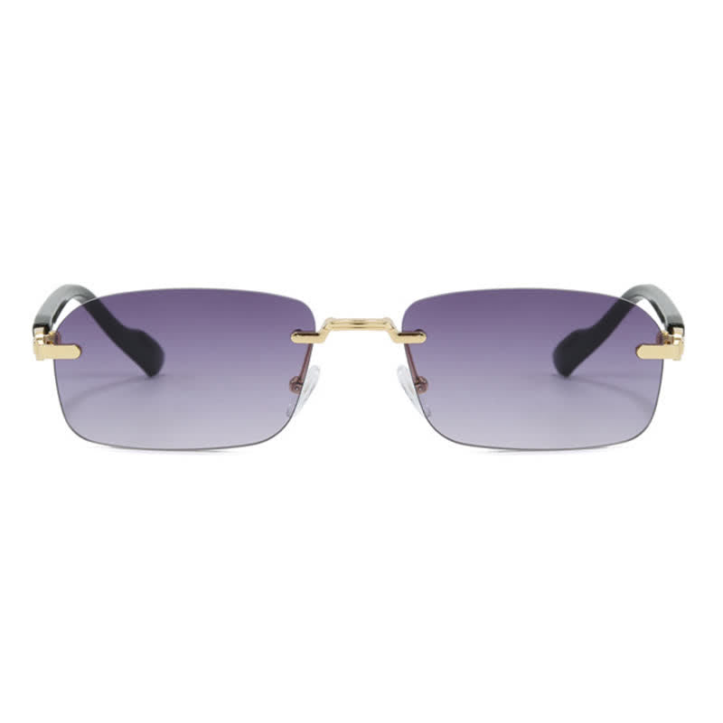Spykay™ SG60831 Women's Rectangle Frame Rimless Sunglasses