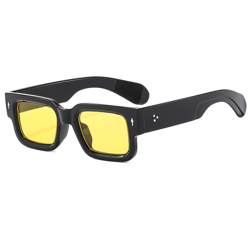 Spykay™ SG60748 Thick Rectangle Frame Trendy Sunglasses
