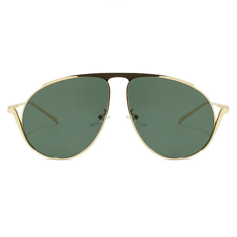 Spykay™ SG60914 Hipster Metal Temples Aviator Sunglasses