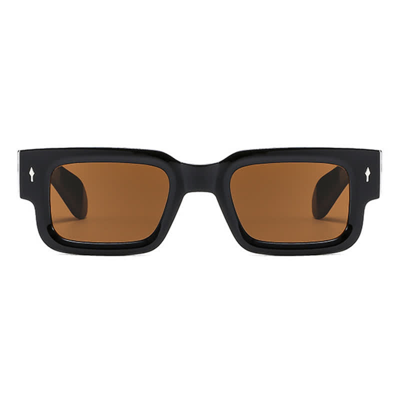 Spykay™ SG60748 Thick Rectangle Frame Trendy Sunglasses