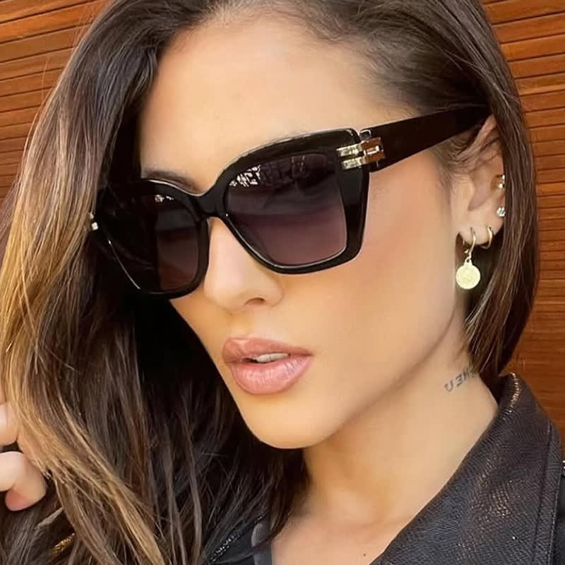 Spykay™ SG60902 Square Frames Oversized Classic Sunglasses