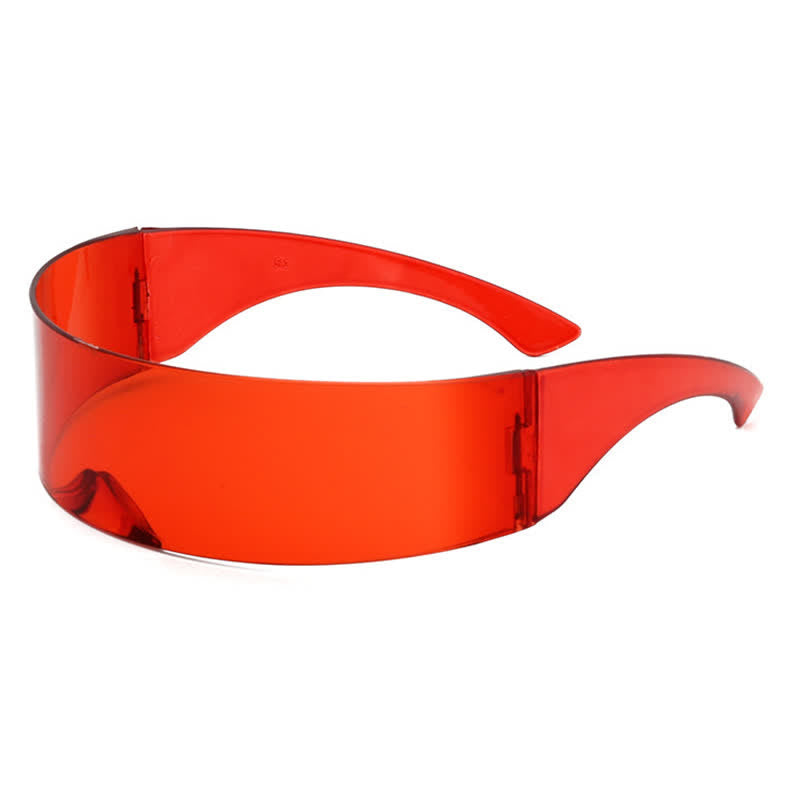 Spykay™ SG60721 Unisex Rectangle One-piece Frames Y2K Cyberpunk Sunglasses