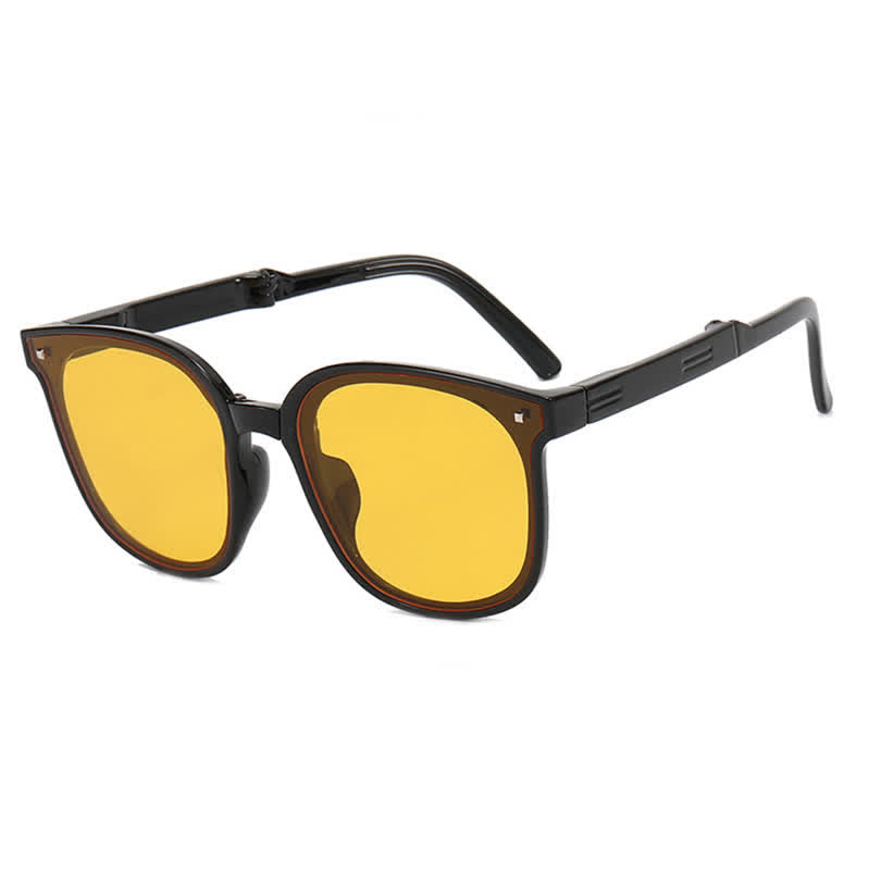 Spykay™ SG60717 Unisex Square Frame Foldable Sunglasses