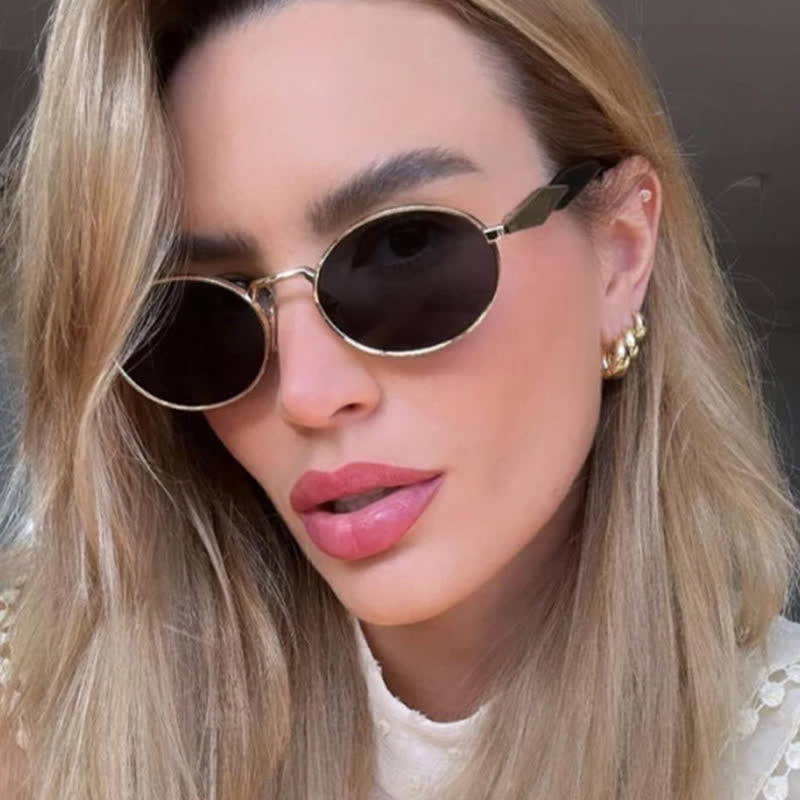 Spykay™ SG60702 Oval Frames Retro-Vintage Sunglasses