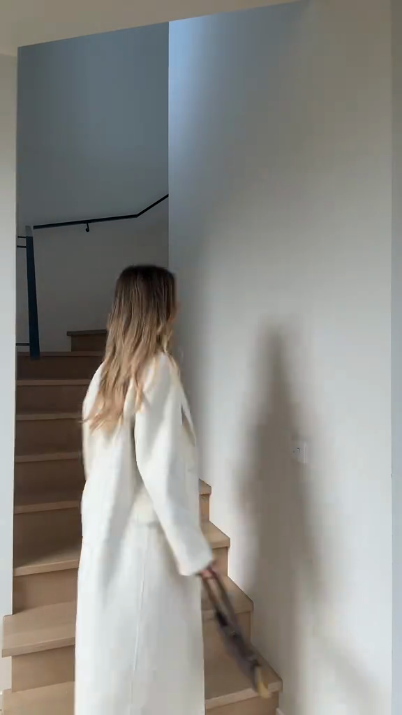 White Longline Coat
