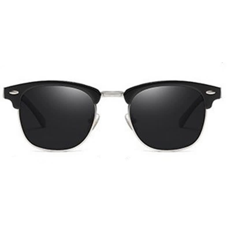 Spykay™ SG60929 Semi-Rimless Polarized Square Frame Browline Sunglasses for Fishing&Driving
