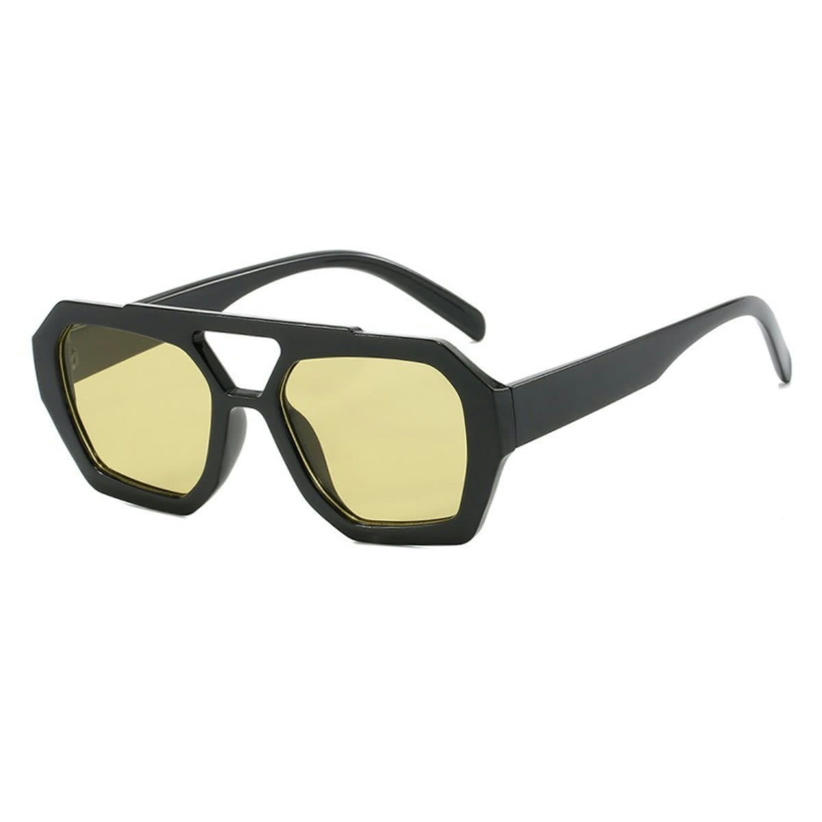 Spykay™ SG1024 Unique Double Bar Irregular Personality Retro Sunglasses