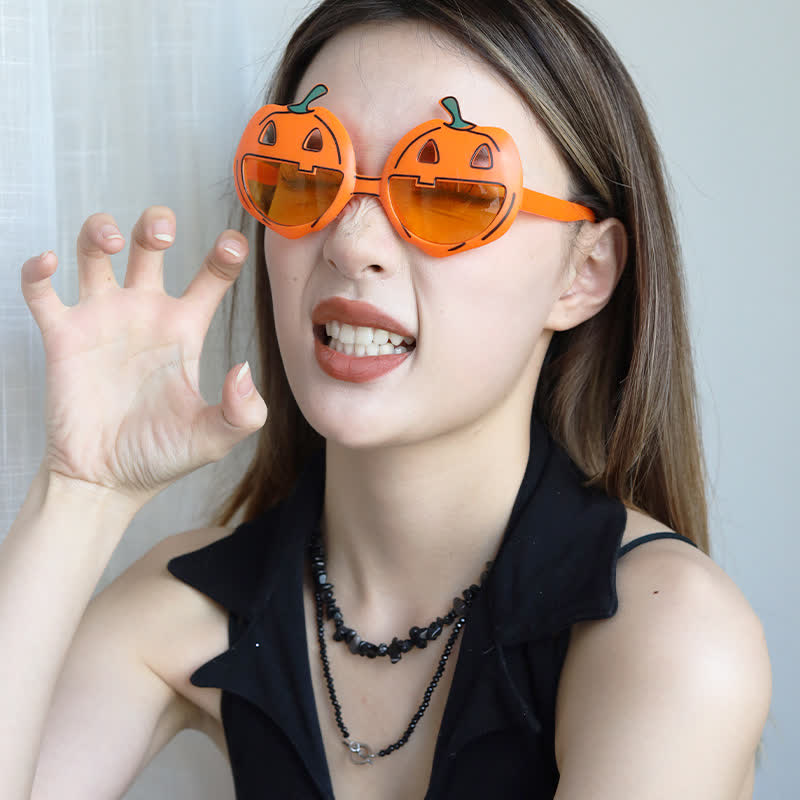 Spykay™ SG60989 Halloween Spider Bat Pumpkin Skull Bloodshot Sunglasses for Women Men