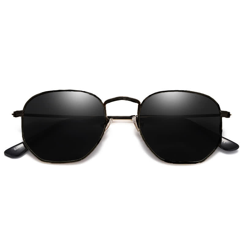 Spykay™ SG60977 Hipster Geometric Frame Metal Retro Sunglasses