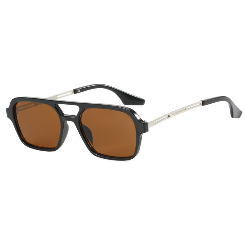 Spykay™ SG60727 Double Bridges Retro Aviator Sunglasses