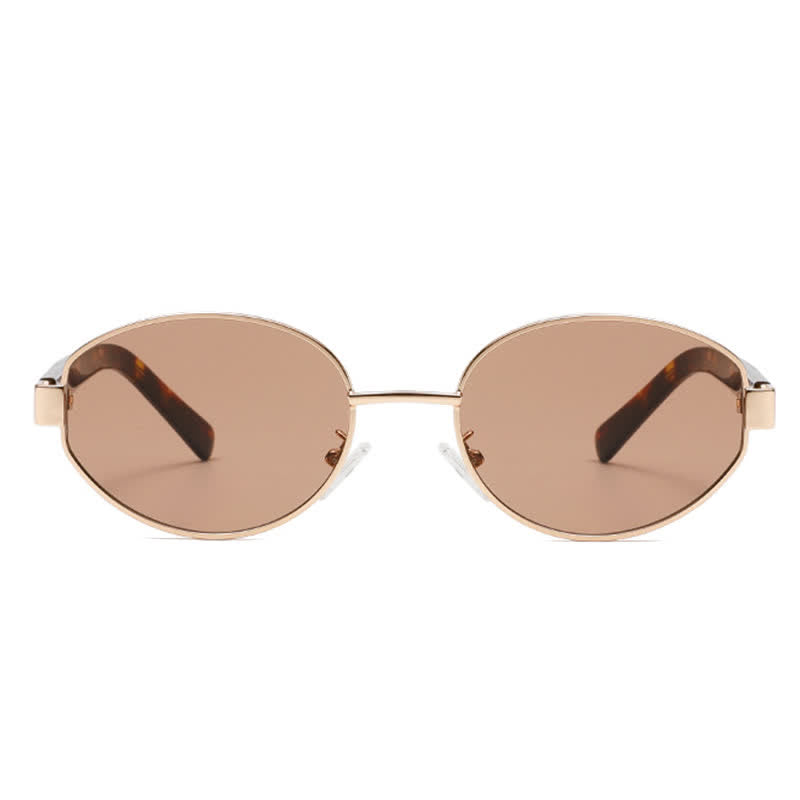 Spykay™ SG60768 Unisex Oval Frame Retro Sunglasses with Nylon Lense