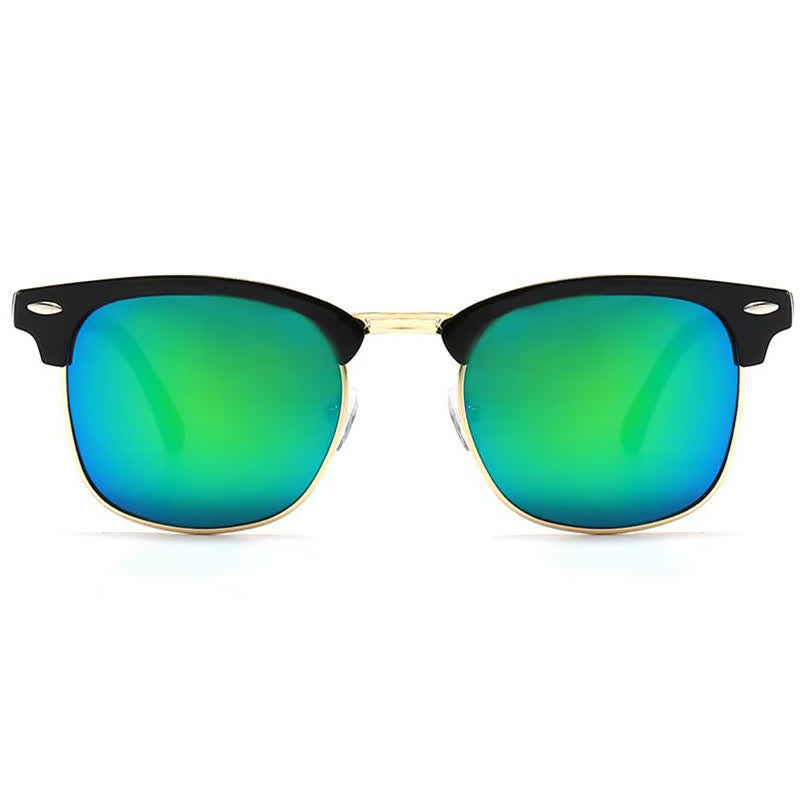 Spykay™ SG60929 Semi-Rimless Polarized Square Frame Browline Sunglasses for Fishing&Driving