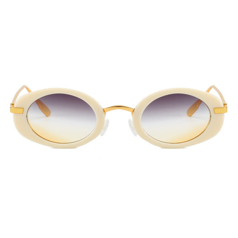 Spykay™ SG60840 Vintage Small Oval Frame Sunglasses