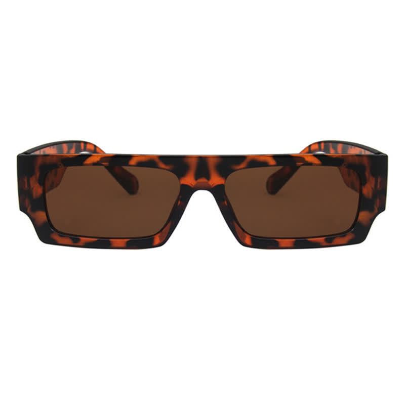 Spykay™ SG60844 Fashion 'X' Design Rectangle Small Frame Sunglasses