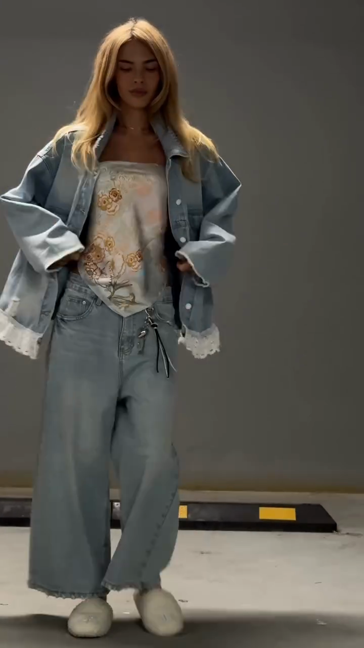 Light Blue Denim Set