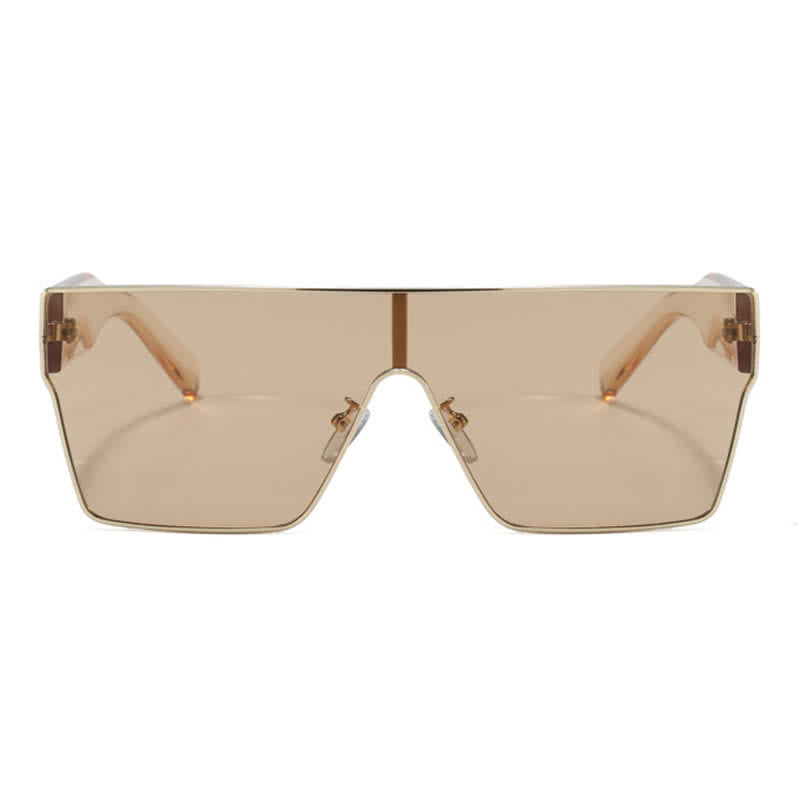 Spykay™ SG60880 One-piece Square Frame Oversized Sunglasses