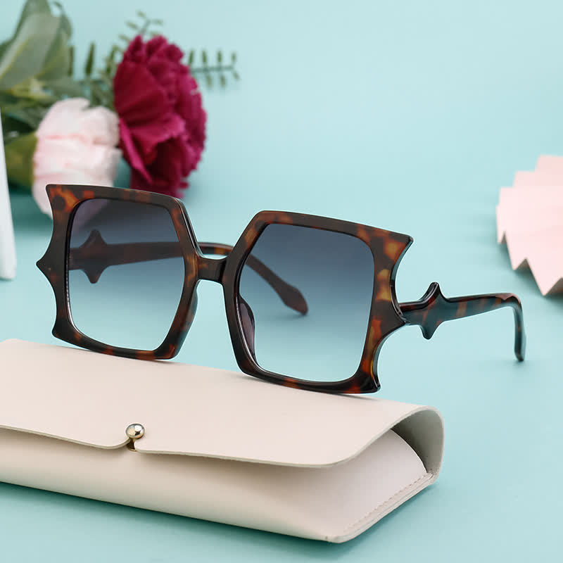 Spykay™ SG60986 Halloween Funny Oversized Square Frame Batwing Shape Sunglasses