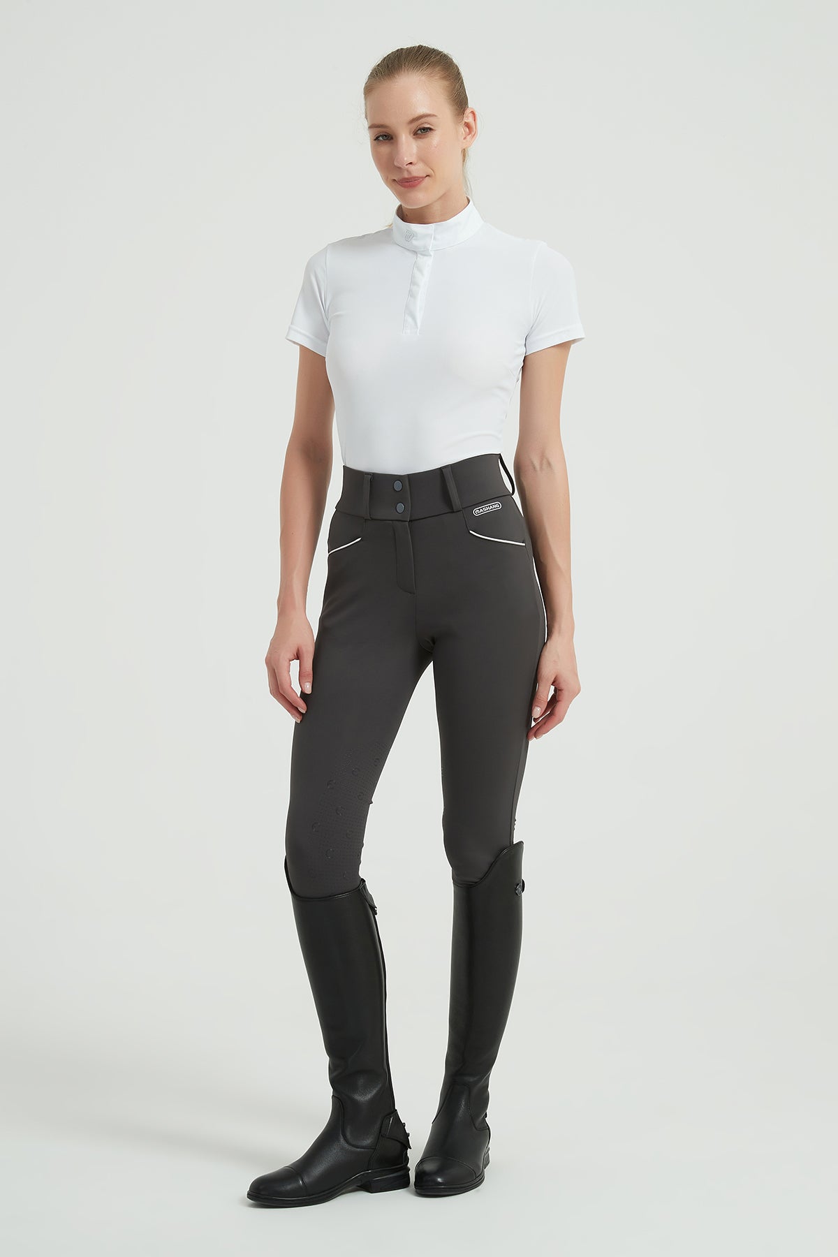 Ladies' Scuba Knitting Fabric Breeches