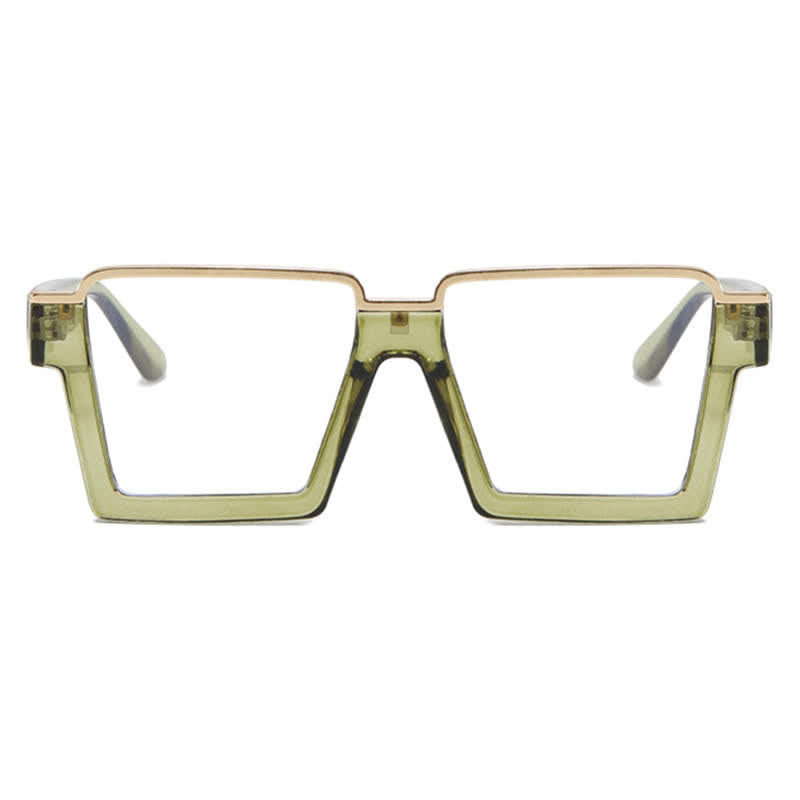 Spykay™ EG26785 Square Frame Trendy Semi-Rimless Anti-blue Light Glasses