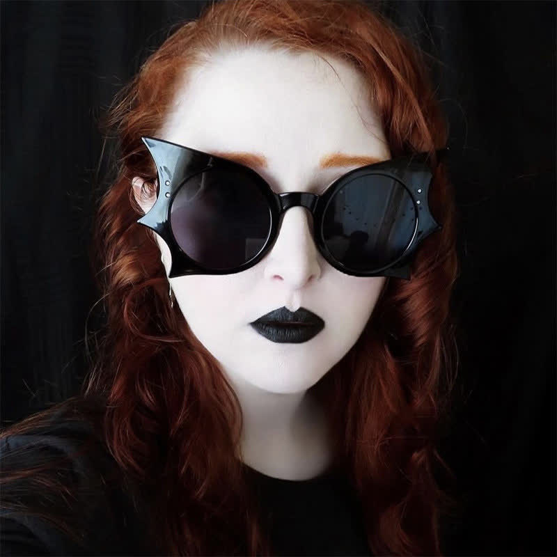 Spykay™ SG60985 Halloween Funny Oversized Batwing Shape Sunglasses