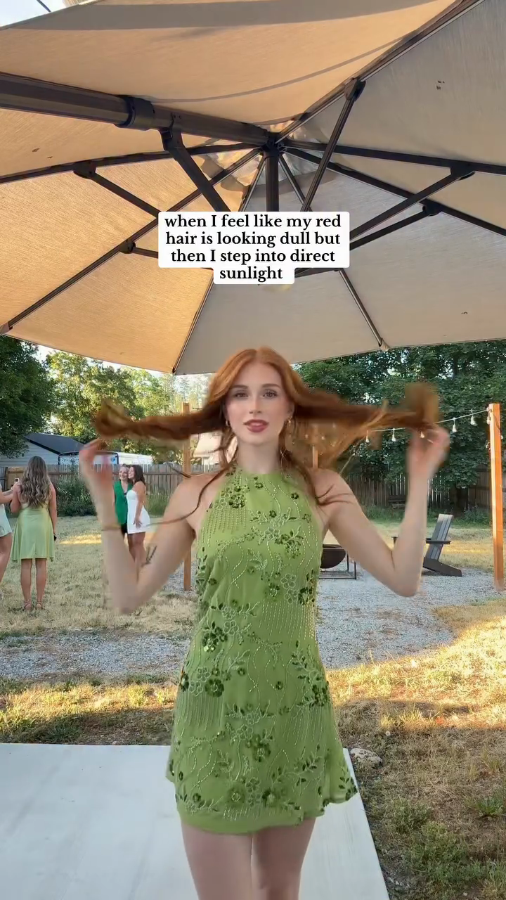 Sequin - embellished Green Halter Mini Dress