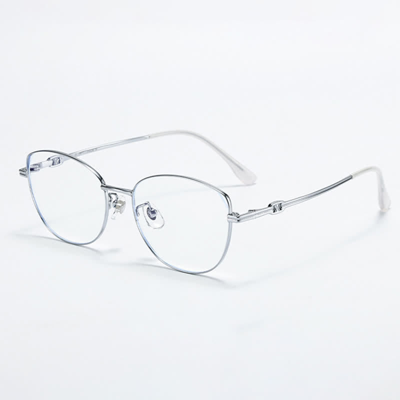 Spykay™ EG26802 Lightweight Cat-Eye Titanium Frame Anti-blue Light Glasses
