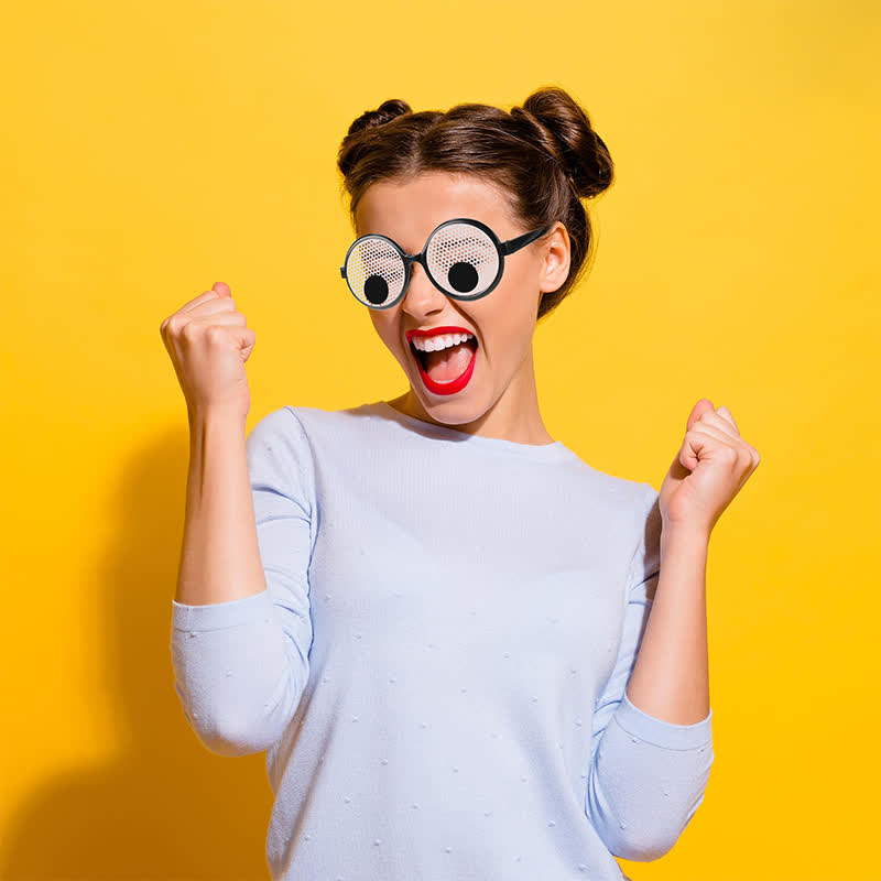 Spykay™ EG26828 Funny Googly Eyes Glasses Accessories for Halloween Party