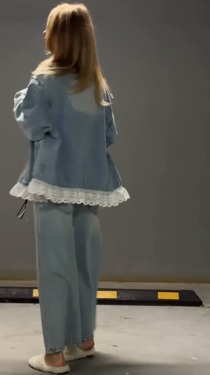 Light Blue Denim Set