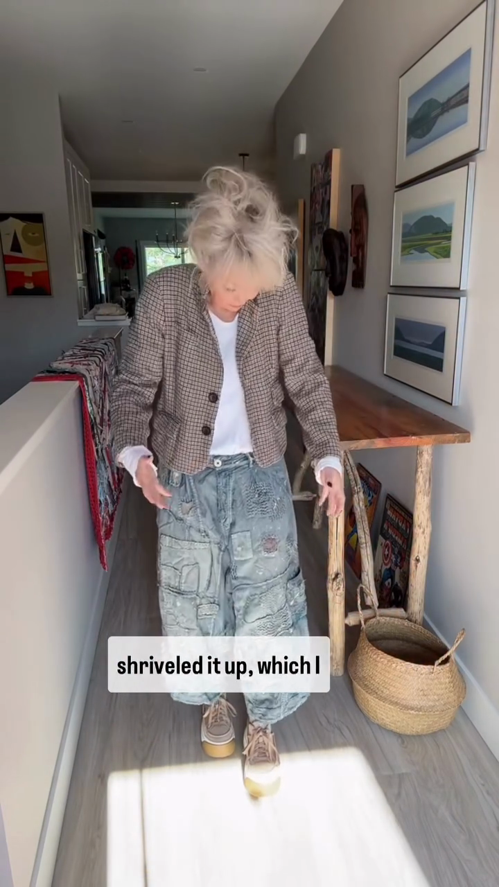 Patchwork - Detail Loose - Fit Jeans