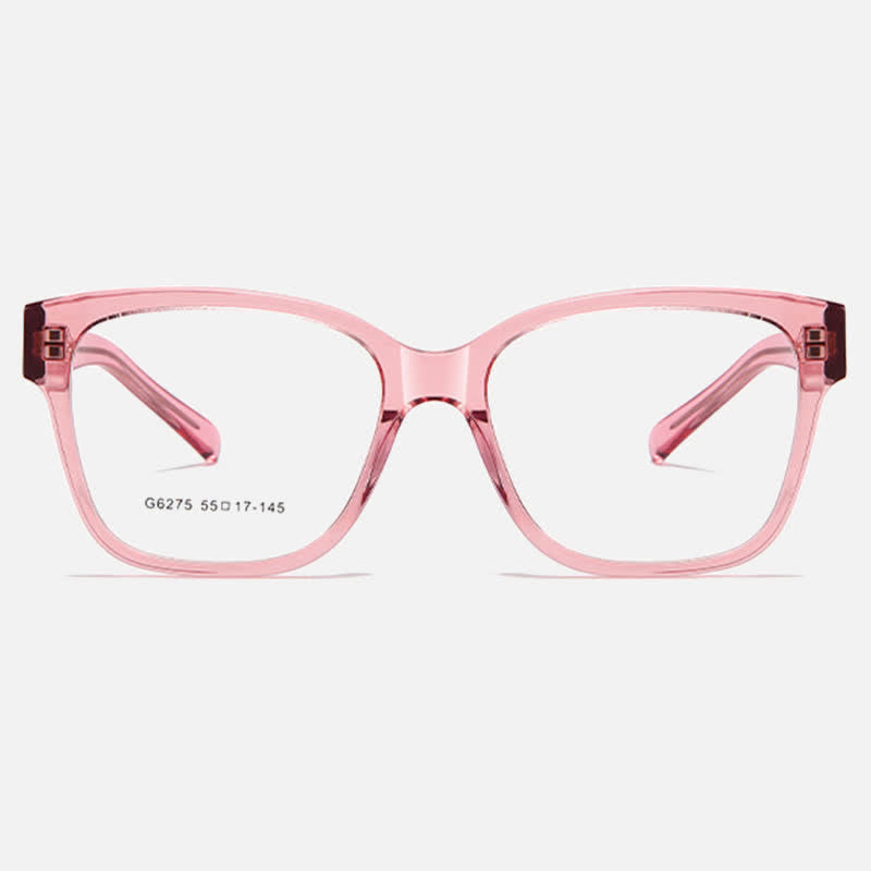 Spykay™ EG26788 Tortoise Shell Pattern Square Frame Anti-blue Light Classic Glasses
