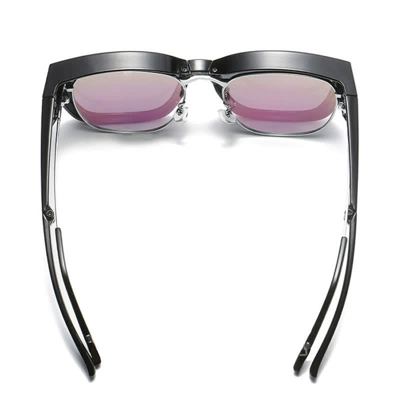 Spykay™ SG60956 Fit Over Glasses Square Frame Foldable Sunglasses for Women Men