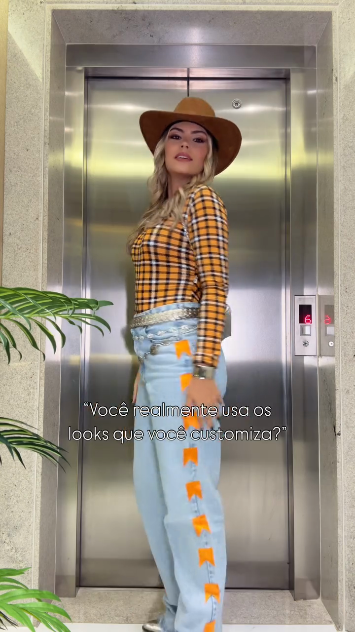 Light Blue Embellished Jeans