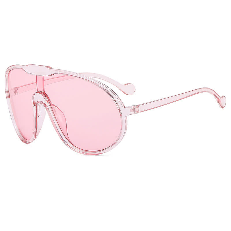 Spykay™ SG60729 One Piece Oversized Aviator Sunglasses