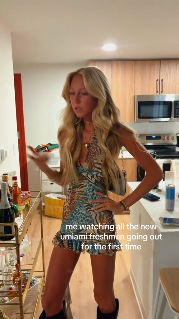 Animal - Print Halter Dress